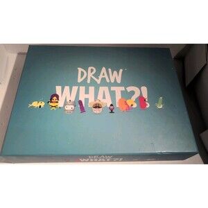Draw What?! Adult Party Board Game ADULT CONTENT  Humor RARE 2015 COMPLETE
